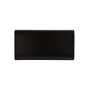 Zoozie Bags Paris Cartera de Mujer Negra Piel Auténtica 100% 19x3x10 cm